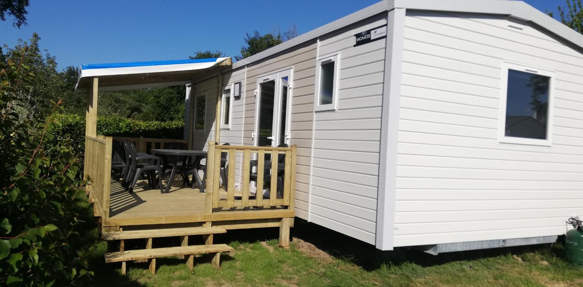 Camping De La Plage De Cleut-Rouz Fouesnant Exterior photo